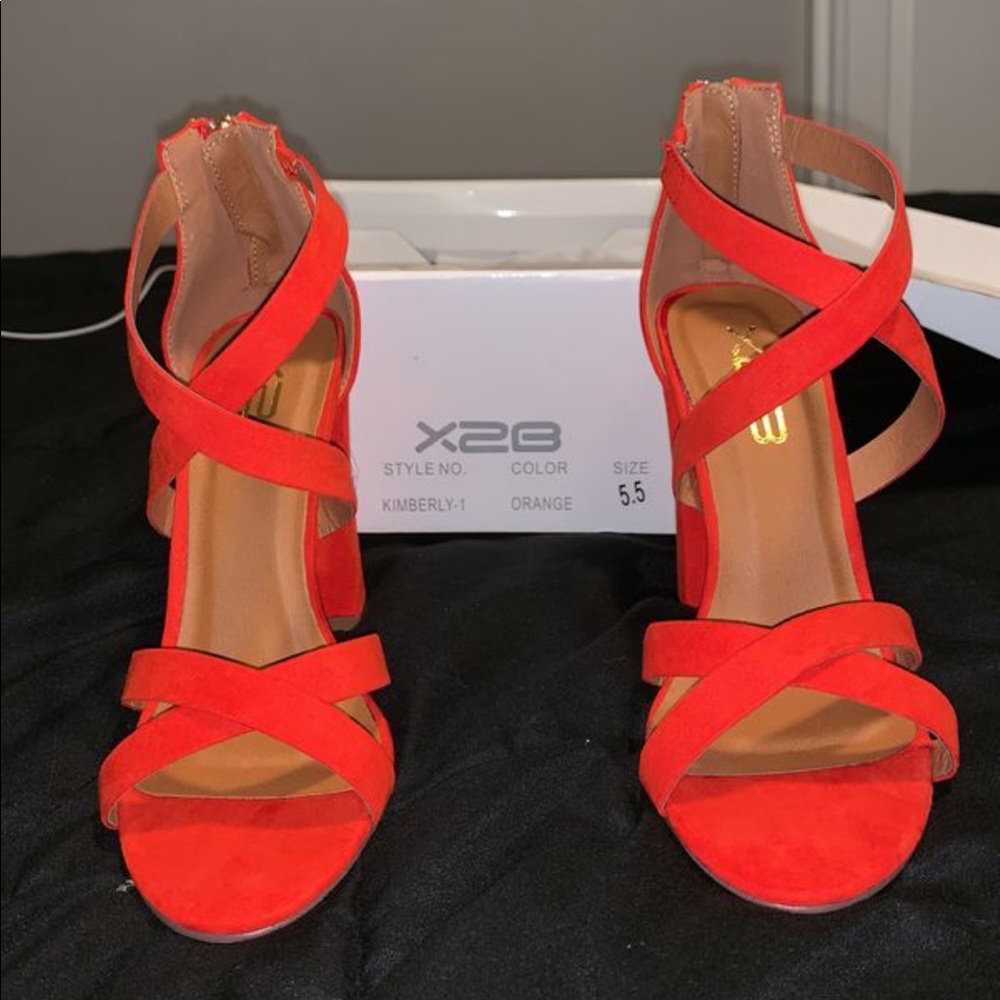 Red high heels
